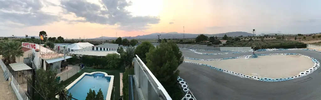 Cabecera Karting Espuña