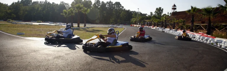 Cabecera Karting Castillo de Las Guardas