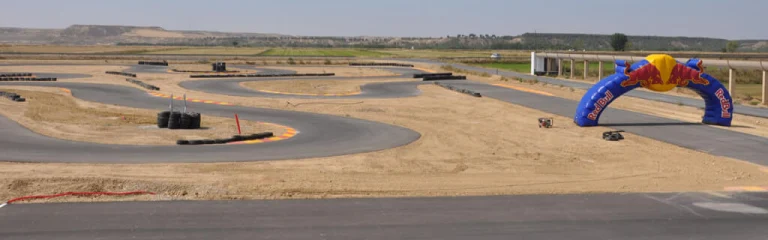 Cabecera Circuito Racing Park Ejea